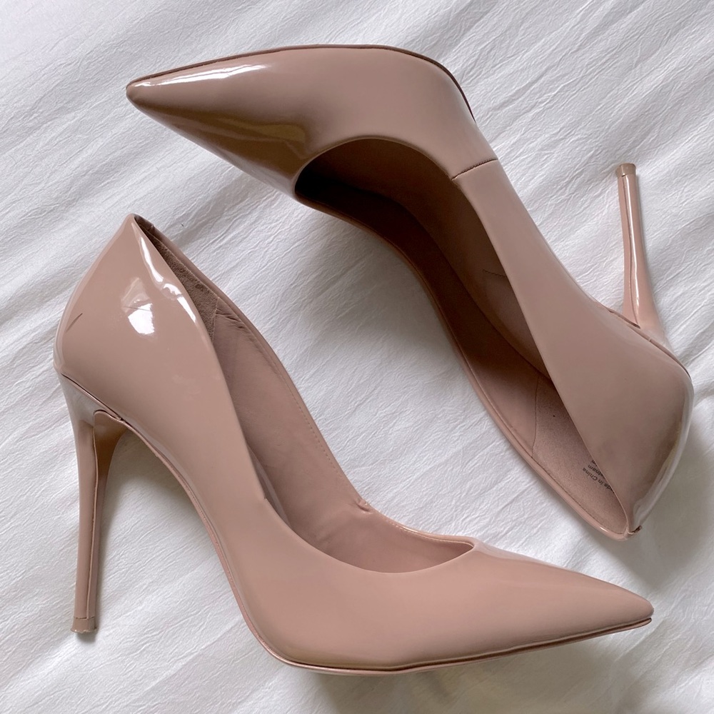ALDO nude pointed toe Heels